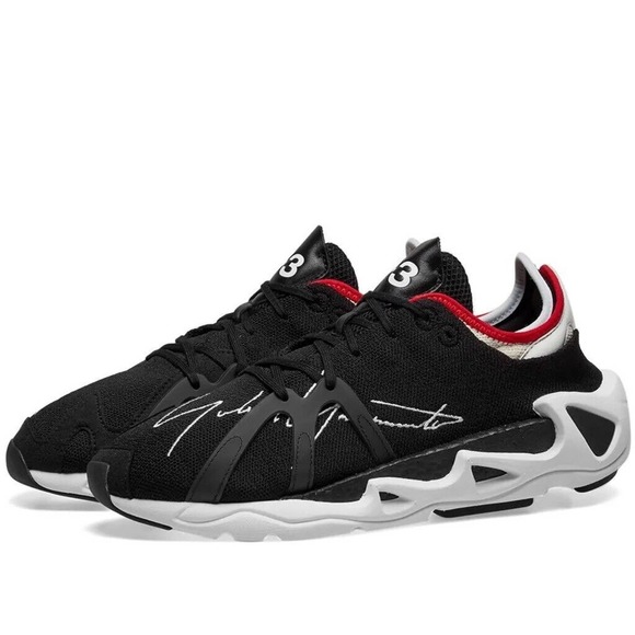 $400 Adidas Y-3 FYW S-97 Yohji Yamamoto EF2627 Black Mens Size 8.5 NO LID main image 8
